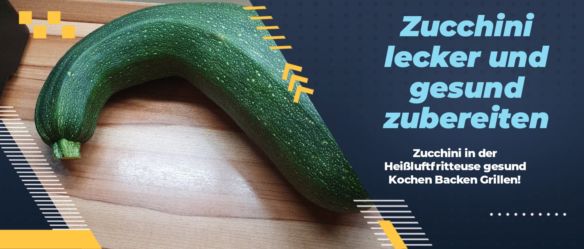 große grüne Zucchini