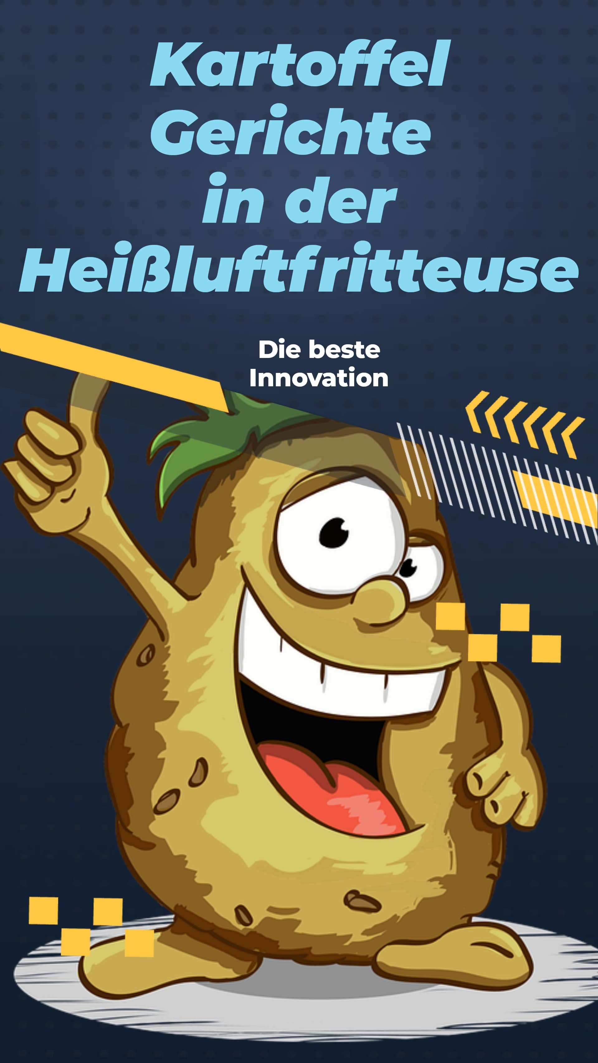 lachende kartoffeln