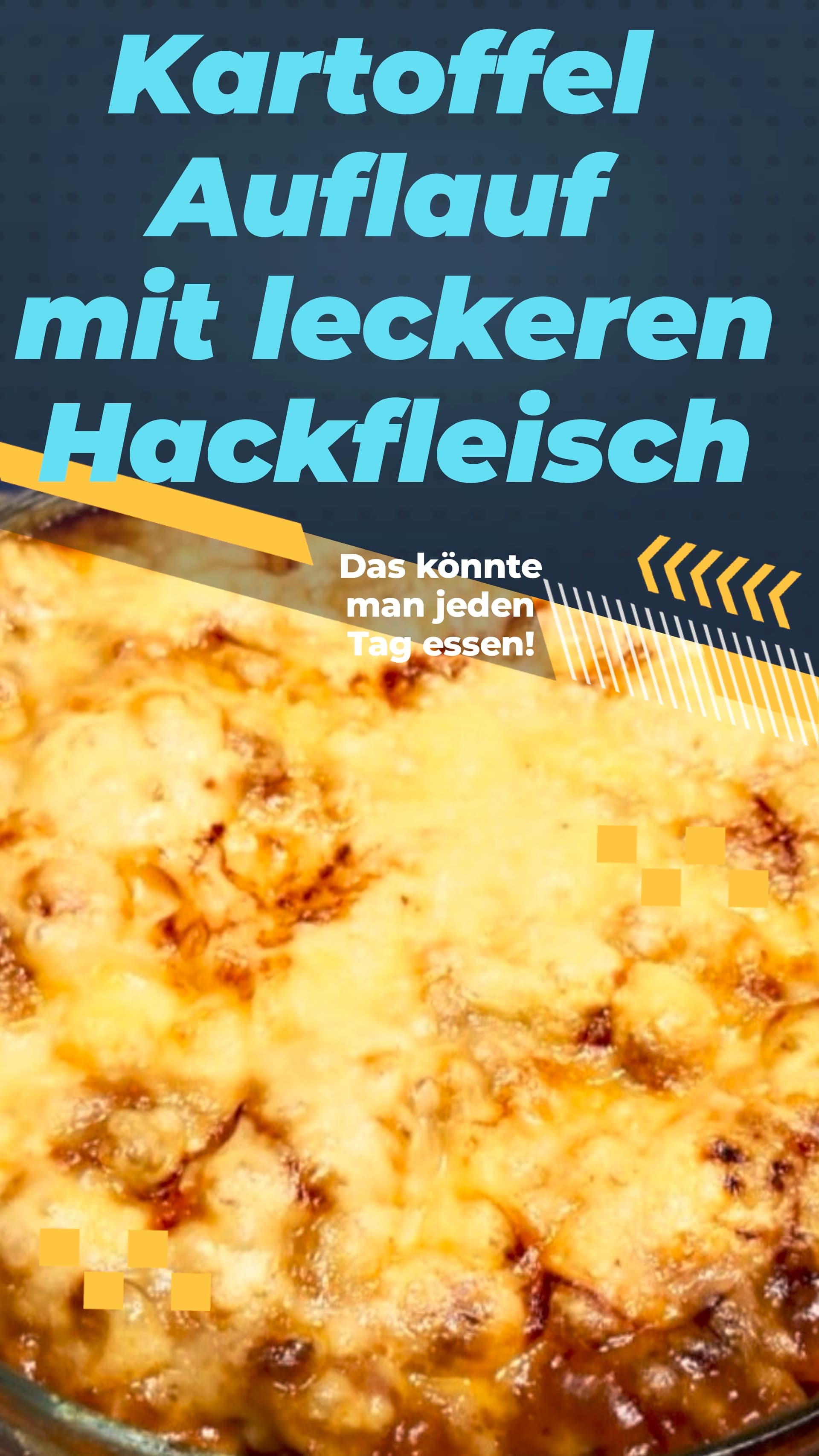 Kartoffelauflauf den man jeden Tag essen könnte 