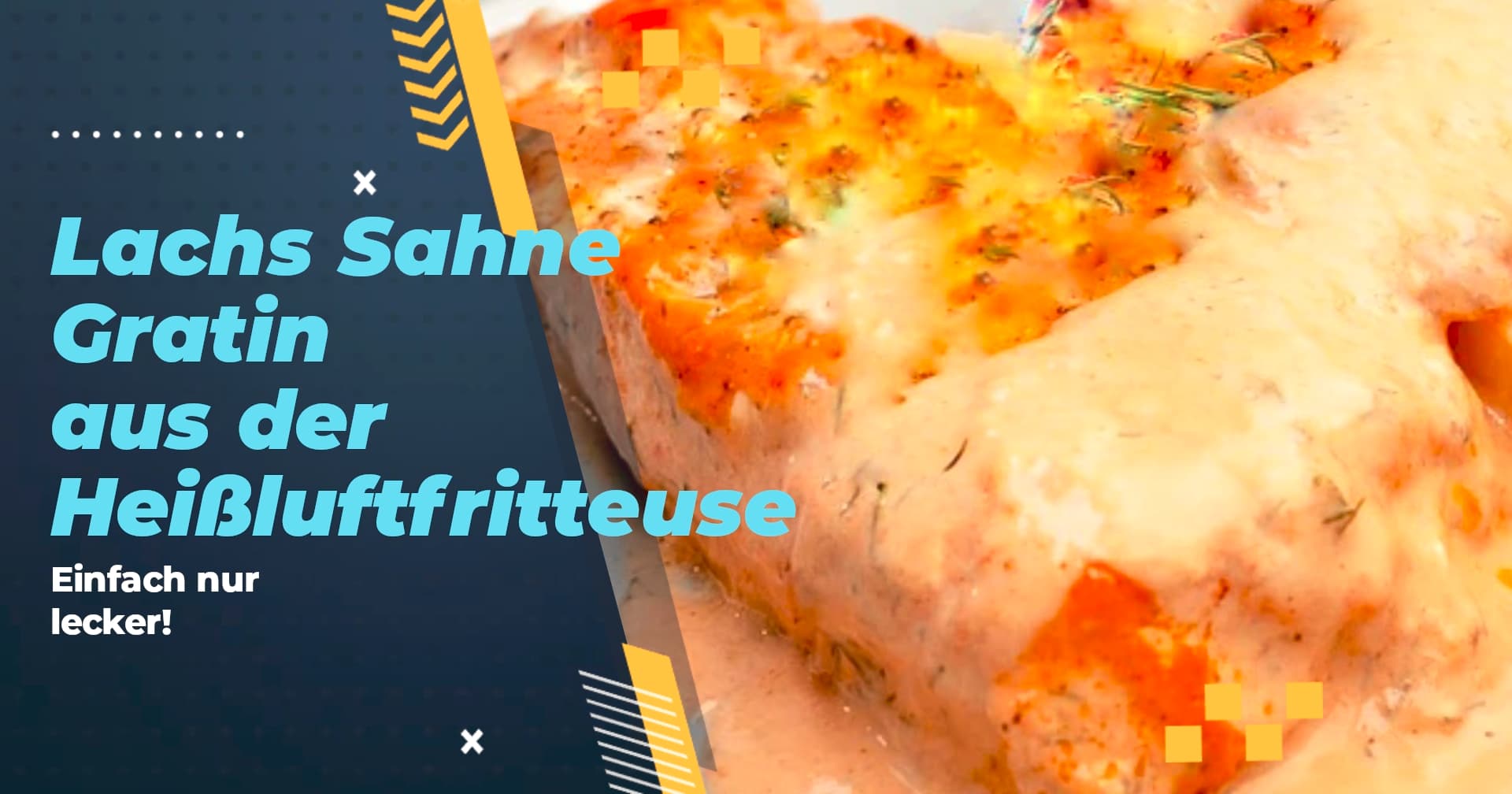 Gratin Lachs Sahne