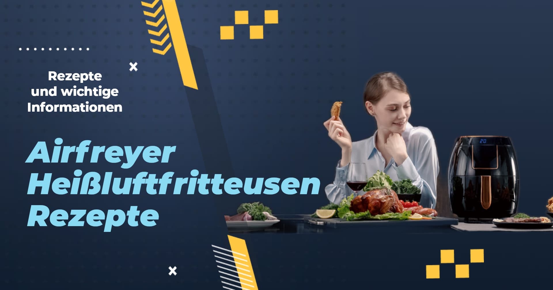 Airfryer in der Küche