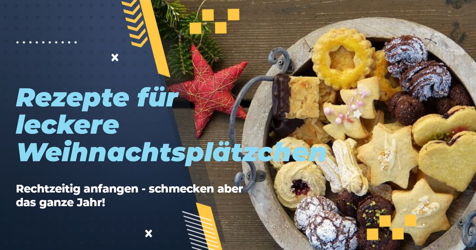 Plätzchen  backen zu Weihnachten| aus der Küche