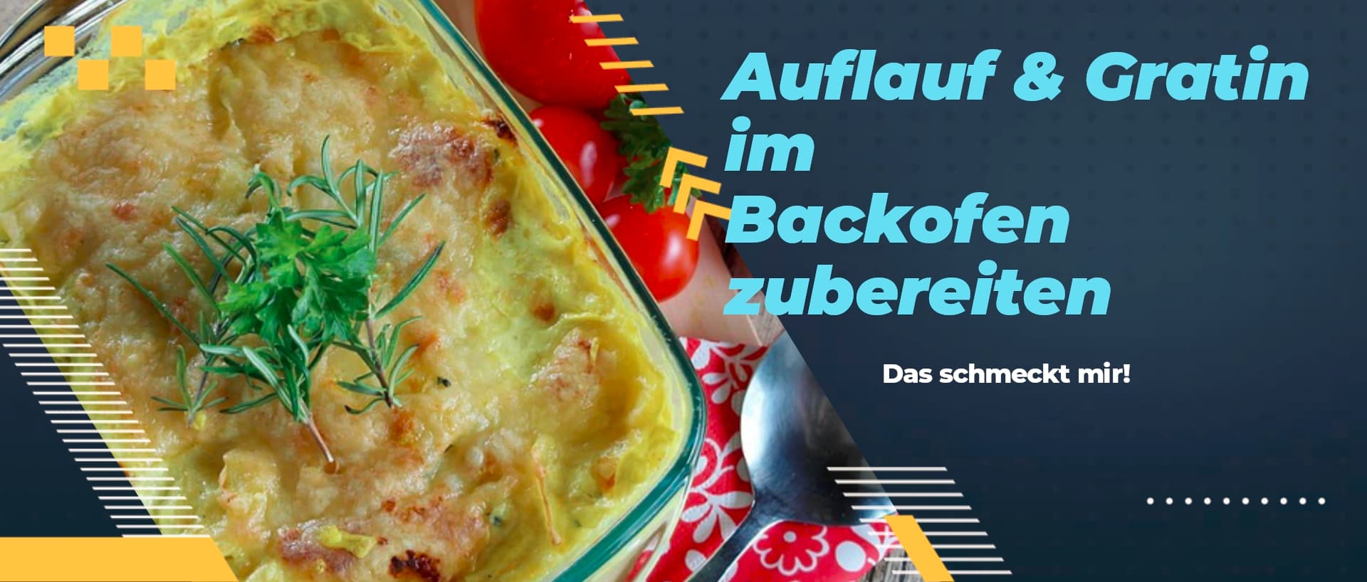 Gratin in der Backform